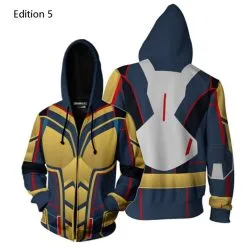 Ant-Man 3 Zip Up Hoodie Ant-Man And The Wasp Quantumania 3D Sweatshirts -Cheap Ready To Ship Store 4 800x800 588