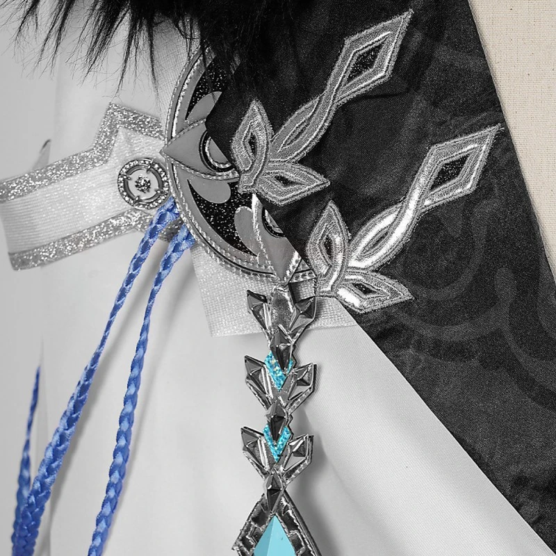 Genshin Impact Fatui Pierro The Jester Cosplay Costume Dottore Suit 5 Genshin Impact Fatui Pierro The Jester Cosplay Costume Dottore Suit - Image 5