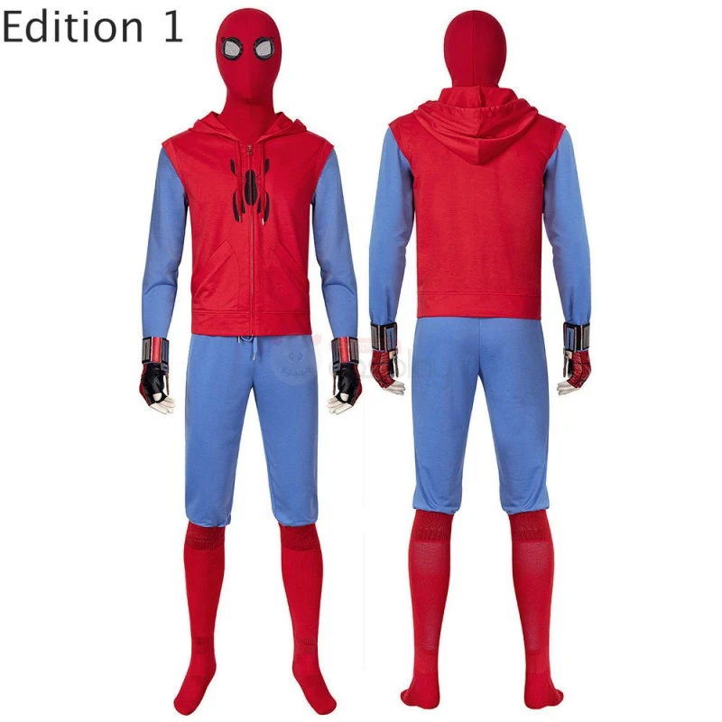 Spiderman Suit Spider-Man Homecoming Peter Park Cosplay Costumes 2 Spiderman Suit Spider-Man Homecoming Peter Park Cosplay Costumes - Image 2