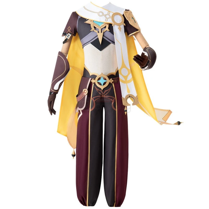 Traveler Costume Genshin Impact Kong Cosplay Suit 2 Traveler Costume Genshin Impact Kong Cosplay Suit - Image 2