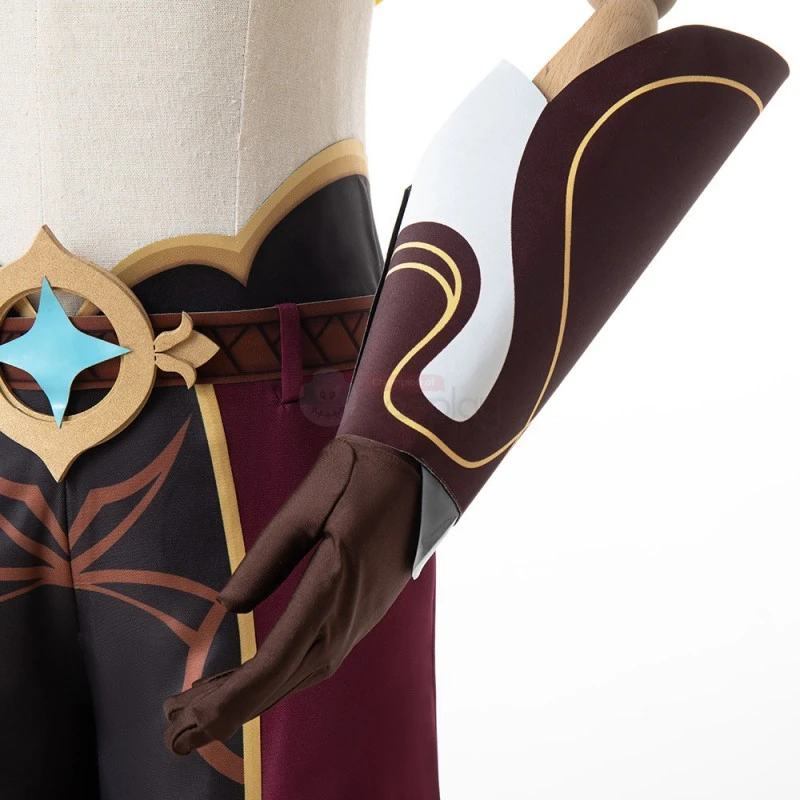 Traveler Costume Genshin Impact Kong Cosplay Suit 19 Traveler Costume Genshin Impact Kong Cosplay Suit - Image 19