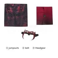 Wanda Maximoff Jumpsuit Doctor Strange In The Multiverse Of Madness Scarlet Witch Cosplay Costumes -Cheap Ready To Ship Store 5 800x800 197