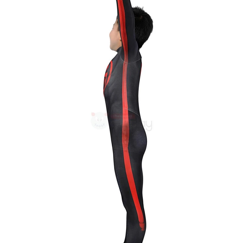 Kids Spider-Man: Across The Spider-Verse Cosplay Suit Miles Morales Costume 6 Kids Spider-Man: Across The Spider-Verse Cosplay Suit Miles Morales Costume - Image 6