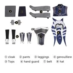 Star Wars The Clone Wars Ahsoka Tano Cosplay Costumes -Cheap Ready To Ship Store 5 800x800 362