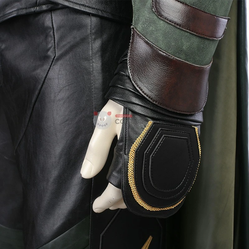 Thor Ragnarok Cosplay Costume Top Level Loki Costume 6 Thor Ragnarok Cosplay Costume Top Level Loki Costume - Image 6