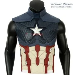 Captain America Costumes Avengers-Endgame Steve Rogers Cosplay Costumes -Cheap Ready To Ship Store 555 800x800 1