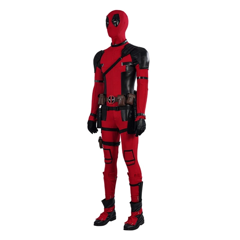 2023 Deadpool Cosplay Costumes Wade Wilson Deadpool 2 Halloween Suit Knitted Version 6 2023 Deadpool Cosplay Costumes Wade Wilson Deadpool 2 Halloween Suit Knitted Version - Image 6