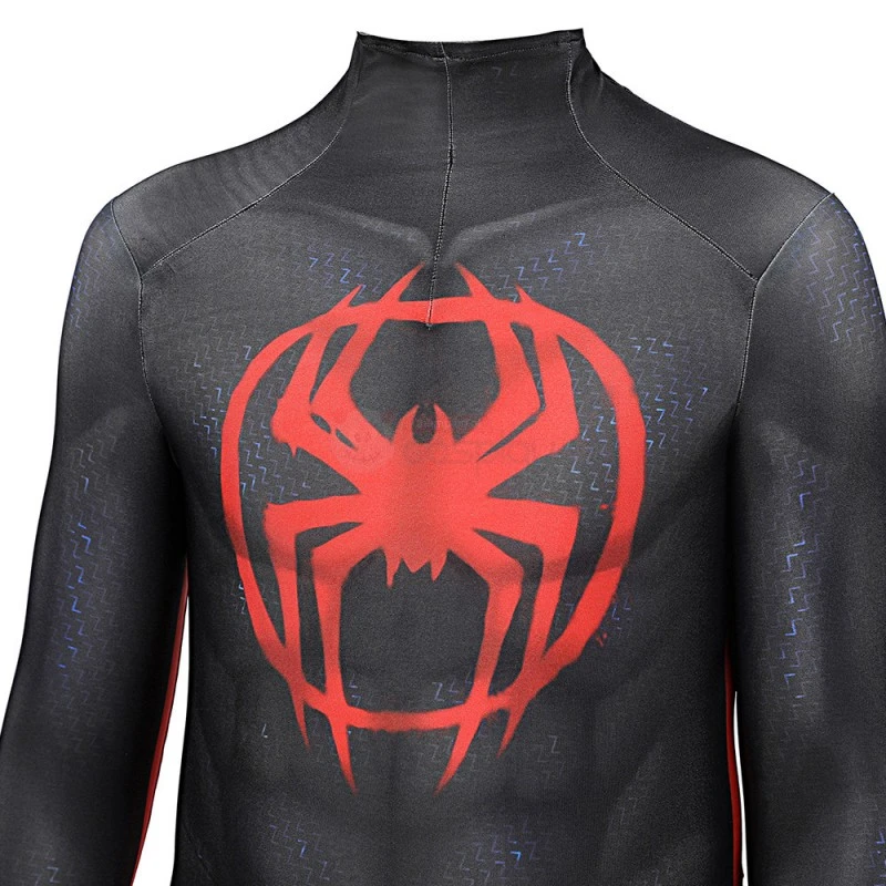 Kids Spider-Man: Across The Spider-Verse Cosplay Suit Miles Morales Costume 7 Kids Spider-Man: Across The Spider-Verse Cosplay Suit Miles Morales Costume - Image 7