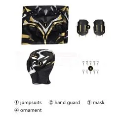 Shuri Jumpsuit Black Panther Wakanda Forever Cosplay Costume -Cheap Ready To Ship Store 6 800x800 266