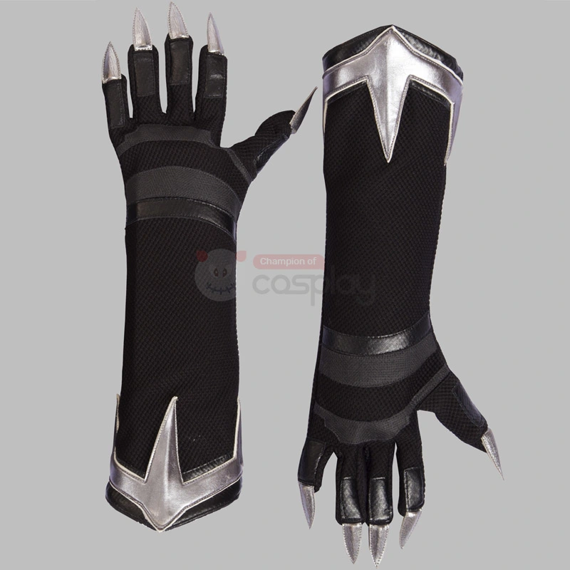 The Avengers Captain America Civil War Black Panther Cosplay Costume Deluxe Outfit 10 The Avengers Captain America Civil War Black Panther Cosplay Costume Deluxe Outfit - Image 10