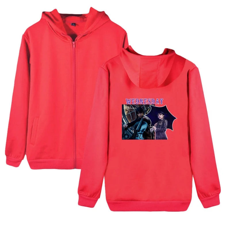 Wednesday Swearshirts The Addams Family Print Hoodie Unisex 5 Wednesday Swearshirts The Addams Family Print Hoodie Unisex - Image 5