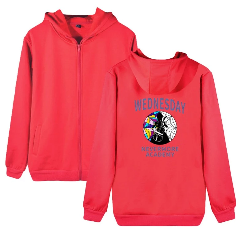 Wednesday The Addams Family Print Hoodies Fashion Unisex 6 Wednesday The Addams Family Print Hoodies Fashion Unisex - Image 6