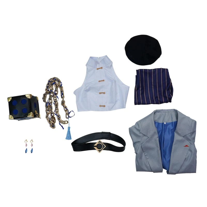 Yelan Cosplay Costumes Genshin Impact Pizza Hut Cosplay Suit 9 Yelan Cosplay Costumes Genshin Impact Pizza Hut Cosplay Suit - Image 9