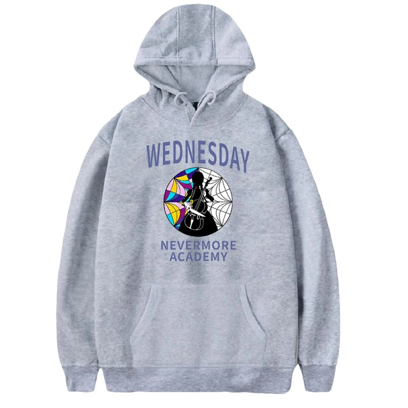 Wednesday The Addams Family Print Hoodies Fashion Unisex 9 Wednesday The Addams Family Print Hoodies Fashion Unisex - Image 9