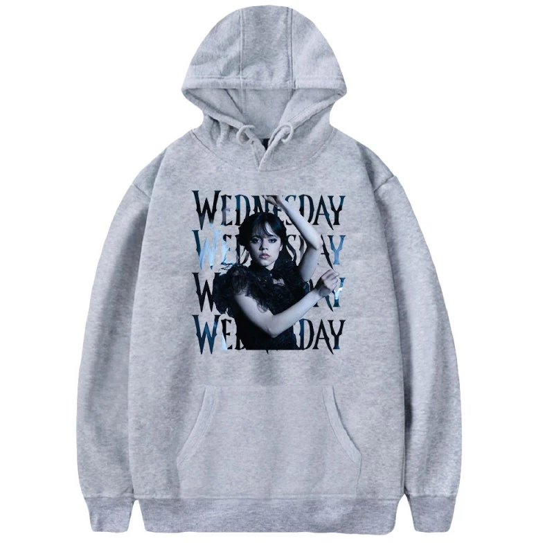 2D Print Swearshirts Wednesday Addams Hoodie Unisex 10 2D Print Swearshirts Wednesday Addams Hoodie Unisex - Image 10