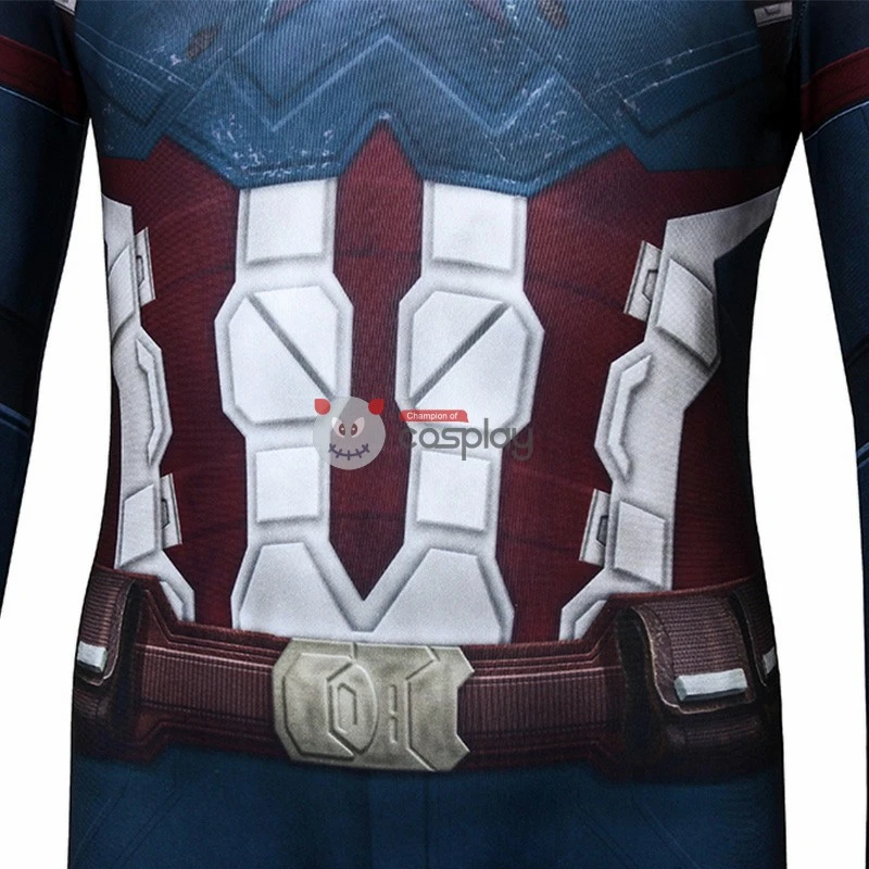 Kids Captain America Costume Avengers Infinity War Steve Rogers Cosplay Costume 8 Kids Captain America Costume Avengers Infinity War Steve Rogers Cosplay Costume - Image 8
