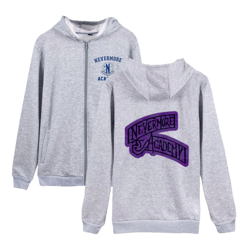 Wednesday Addams Pullover Nevermore Academy Hoodies Fashion Unisex 10 Wednesday Addams Pullover Nevermore Academy Hoodies Fashion Unisex - Image 10