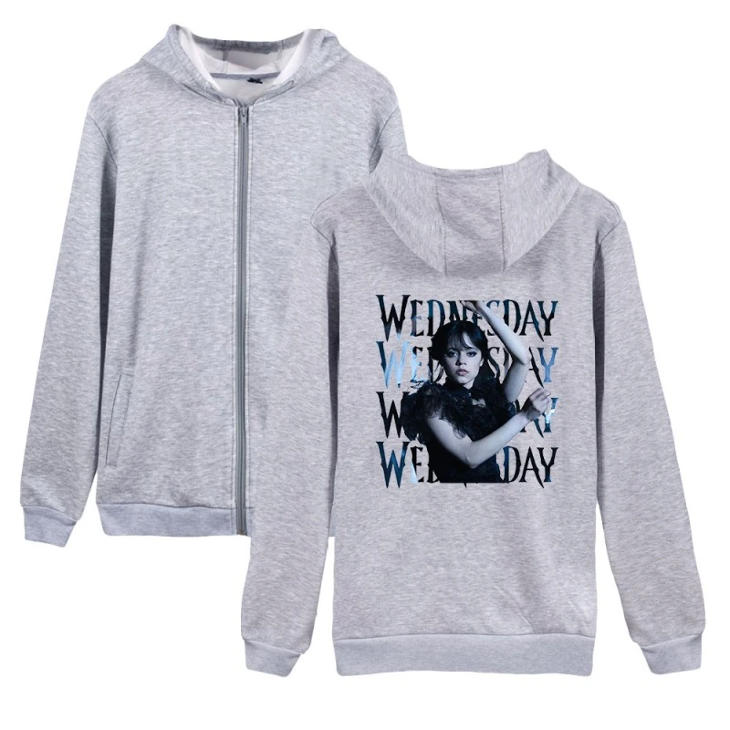 2D Print Swearshirts Wednesday Addams Hoodie Unisex 9 2D Print Swearshirts Wednesday Addams Hoodie Unisex - Image 9