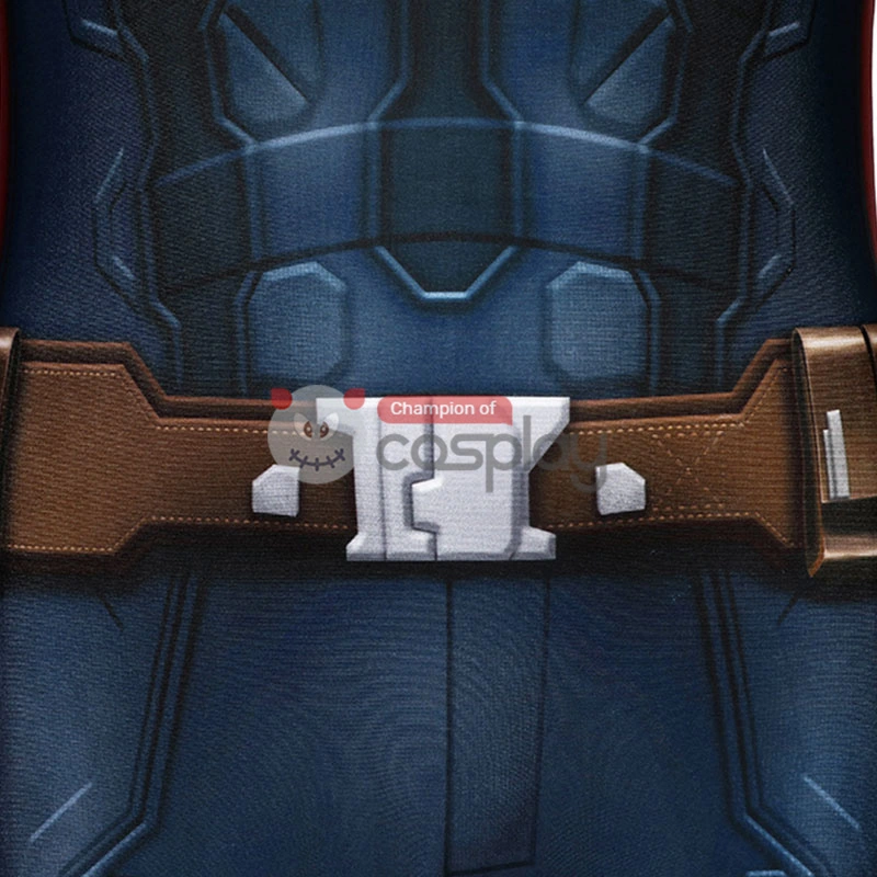 Captain America The Winter Soldier Steve Rogers Cosplay Jumpsuit For Kids 10 Captain America The Winter Soldier Steve Rogers Cosplay Jumpsuit For Kids - Image 10