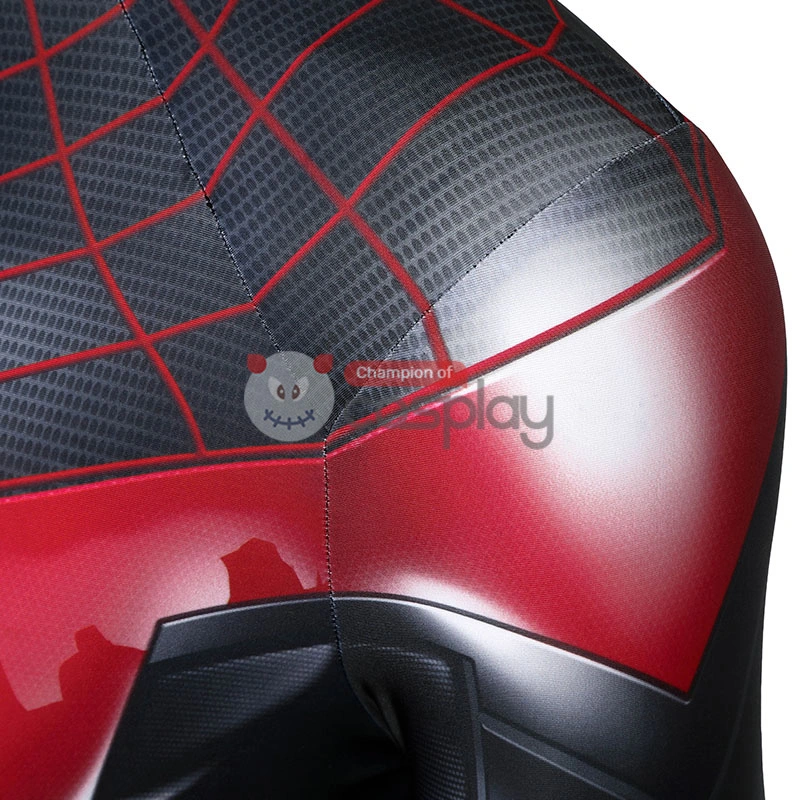 Spiderman Jumpsuit Spider Man PS5 Miles Morales Cosplay Costume 10 Spiderman Jumpsuit Spider Man PS5 Miles Morales Cosplay Costume - Image 10