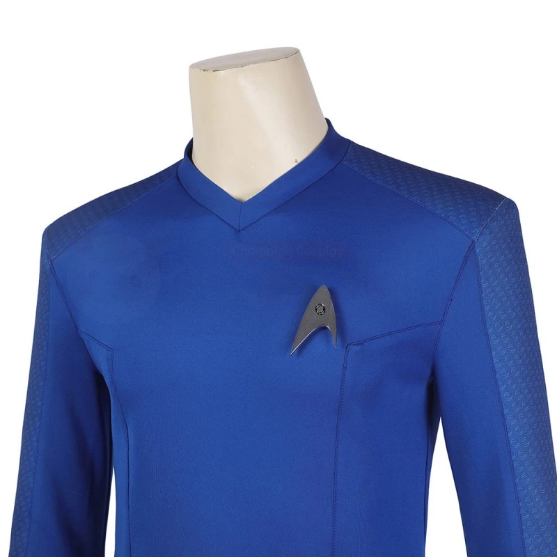 Star Trek Strange New Worlds Spock Cosplay Costume Christopher Pike Cosplay Suit 14 Star Trek Strange New Worlds Spock Cosplay Costume Christopher Pike Cosplay Suit - Image 14