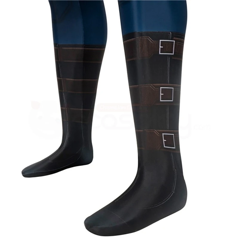 Captain America Jumpsuit Avengers 4 Endgame Steve Rogers Cosplay Costume 9 Captain America Jumpsuit Avengers 4 Endgame Steve Rogers Cosplay Costume - Image 9