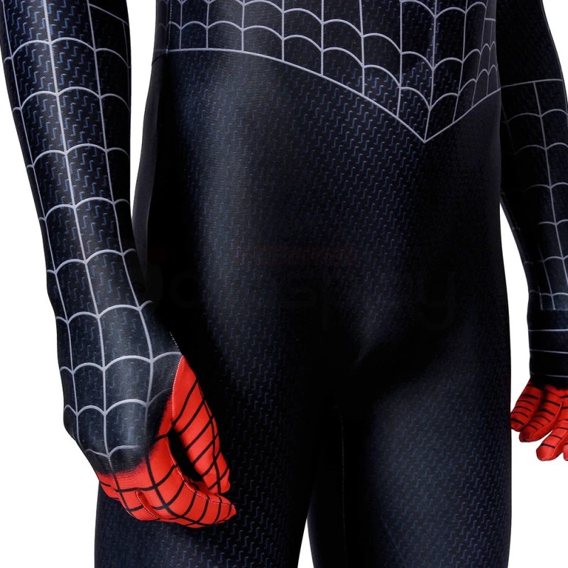 Miles Morales Bodysuit Spiderman Into The Spider-Verse Cosplay Costume 10 Miles Morales Bodysuit Spiderman Into The Spider-Verse Cosplay Costume - Image 10