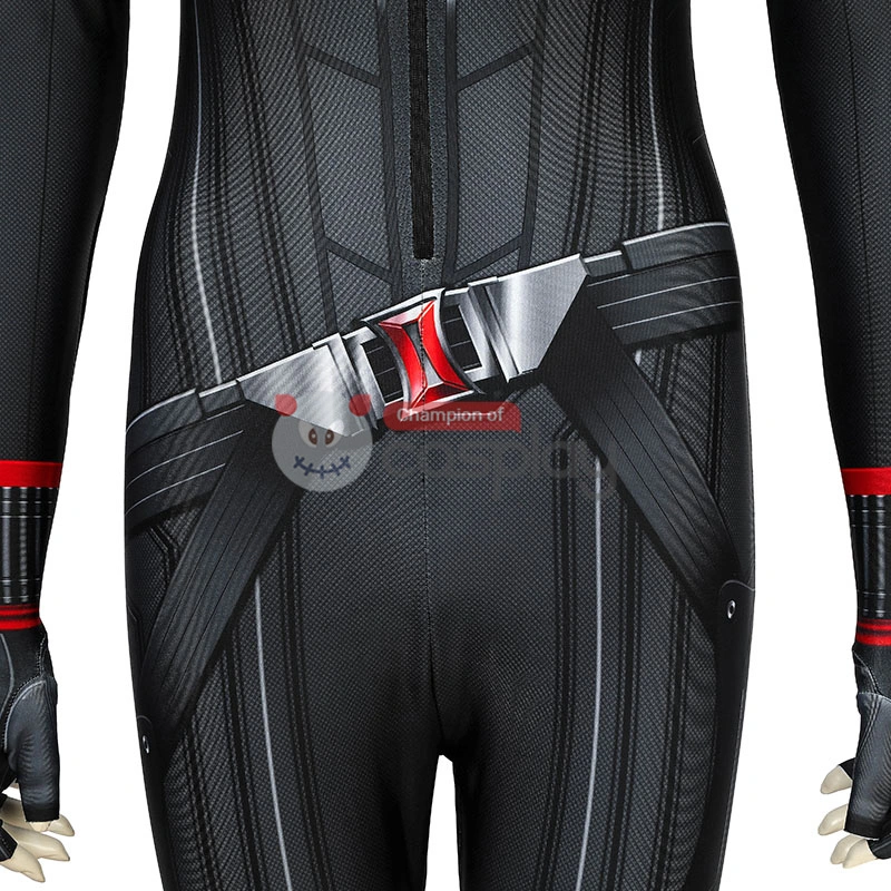 Adult Avengers Endgame Black Widow Jumpsuit Natasha Romanoff Cosplay Costume 10 Adult Avengers Endgame Black Widow Jumpsuit Natasha Romanoff Cosplay Costume - Image 10