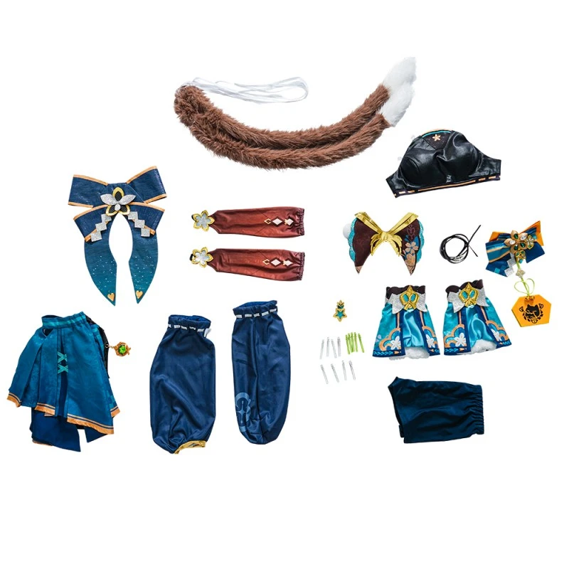 Game Genshin Impact Cosplay Costumes Kirara Suit 11 Game Genshin Impact Cosplay Costumes Kirara Suit - Image 11