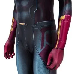 Wanda Vision Jumpsuit Avengers 3 Infinity War Vision Cosplay Costume -Cheap Ready To Ship Store 9 800x800 455
