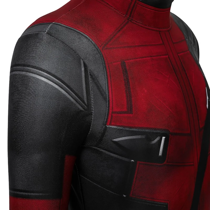 Ready To Ship For Kids Deadpool Cosplay Costume Deadpool Jumpsuit 17 Ready To Ship For Kids Deadpool Cosplay Costume Deadpool Jumpsuit - Image 17