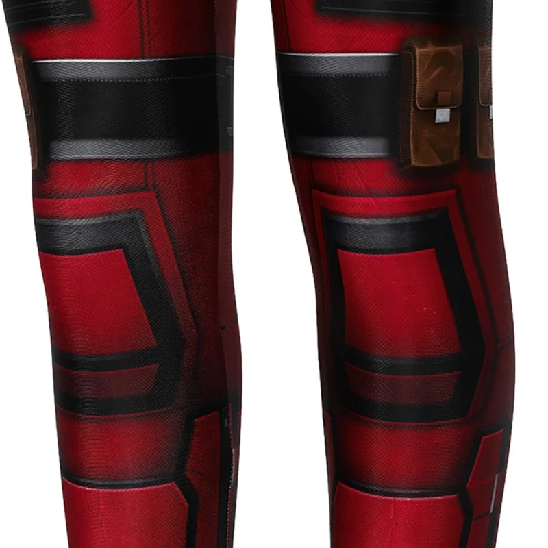 Ready To Ship For Kids Deadpool Cosplay Costume Deadpool Jumpsuit 11 Ready To Ship For Kids Deadpool Cosplay Costume Deadpool Jumpsuit - Image 11