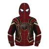 Kids Iron Spider Armor Hoodie Spider-Man Zip Up Sweatshirt -Cheap Ready To Ship Store BFV 011 1 800x800 1