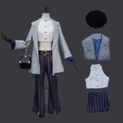 Yelan Cosplay Costumes Genshin Impact Pizza Hut Cosplay Suit