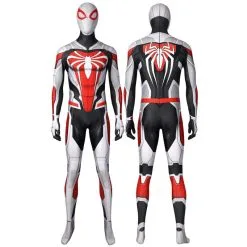Spiderman Costume PS5 Remastered Cosplay New Armored Advanced Suit