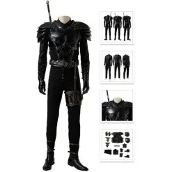 2021 Geralt Costume The Witcher 2 Assassins Of Kings Cosplay Suit