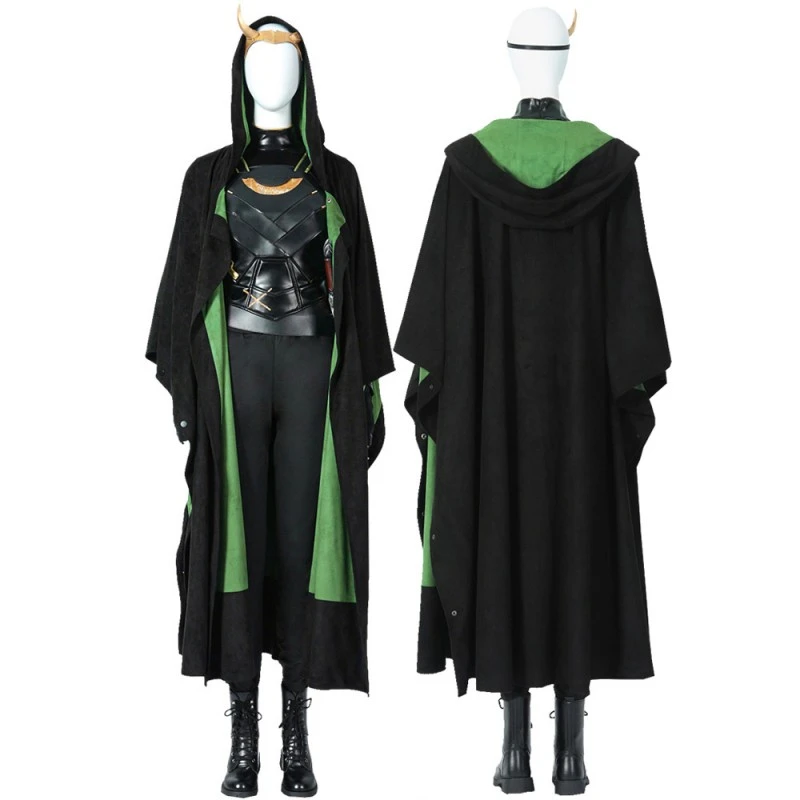 Lady Loki Costume 2021 Female Loki Sylvie Lushton Cosplay Suit Top Level 1 Lady Loki Costume 2021 Female Loki Sylvie Lushton Cosplay Suit Top Level