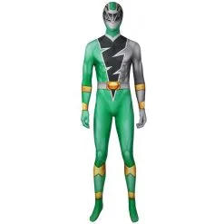 Power Rangers Green Costume Kishiryu Sentai Ryusoulger Green Solider Towa Cosplay Suit