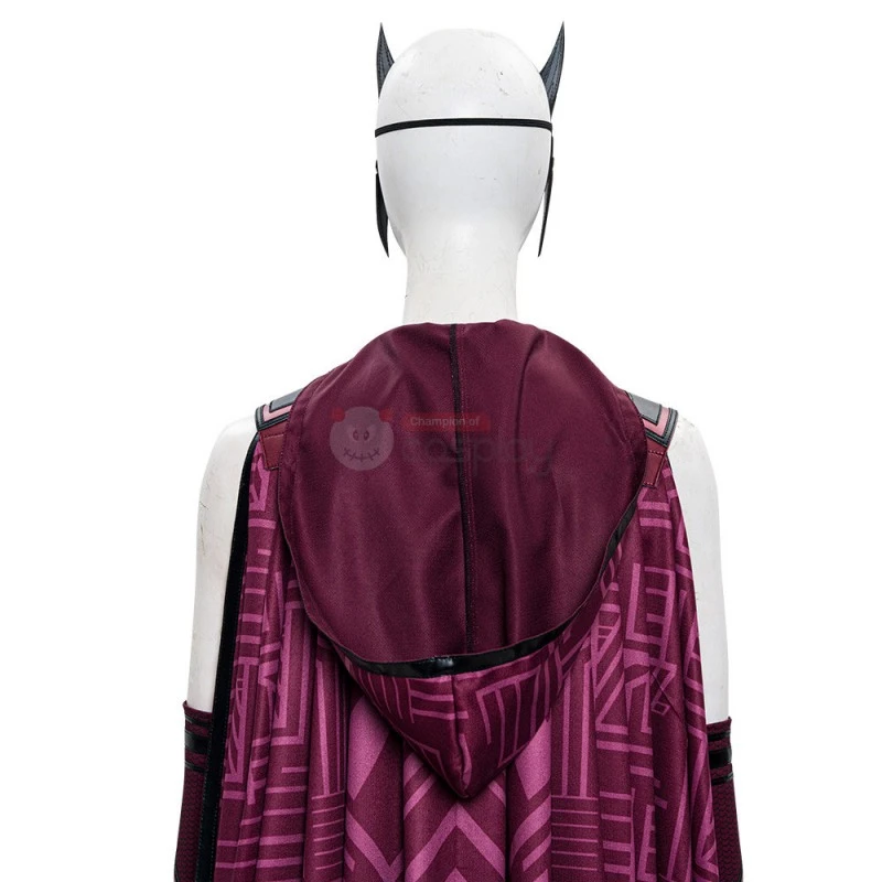 Ready To Ship 2021 New Scarlet Witch Cosplay Wanda Maximoff Costume Upgraded Version 6 Ready To Ship 2021 New Scarlet Witch Cosplay Wanda Maximoff Costume Upgraded Version - Image 6