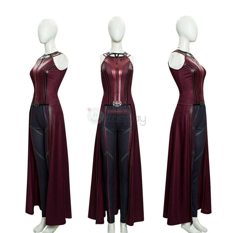 Ready To Ship 2021 New Scarlet Witch Cosplay Wanda Maximoff Costume Upgraded Version 3 Ready To Ship 2021 New Scarlet Witch Cosplay Wanda Maximoff Costume Upgraded Version - Image 3