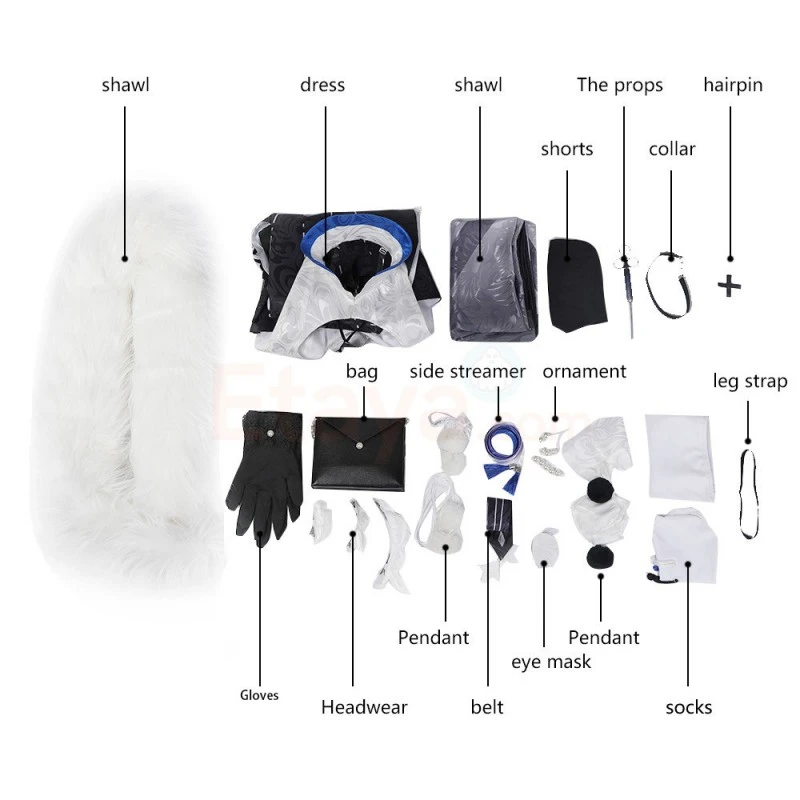 Arknights Whisperain Cosplay Costume 27 Arknights Whisperain Cosplay Costume - Image 27