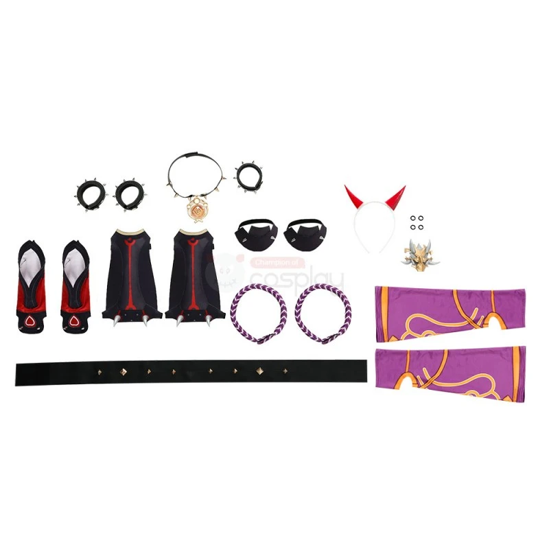 Atataki Itto Costume Genshin Impact Cosplay Costumes 23 Atataki Itto Costume Genshin Impact Cosplay Costumes - Image 23