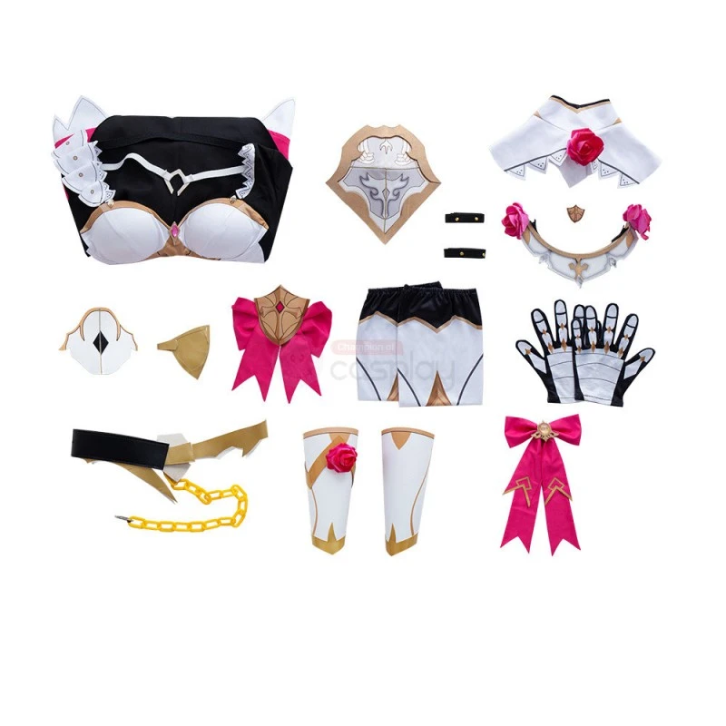 Genshin Impact Noelle Cosplay Costume 2 Genshin Impact Noelle Cosplay Costume - Image 2