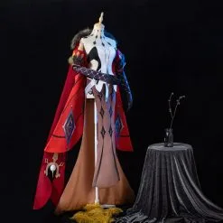 Genshin Impact La Signora Cosplay Costume -Cheap Ready To Ship Store IMG 7683 800x800 1