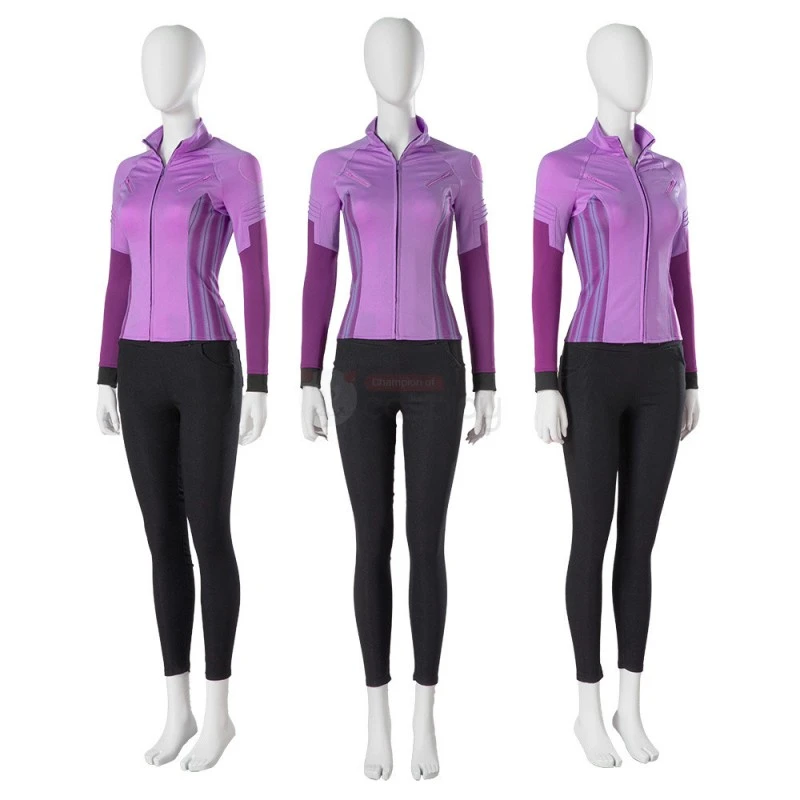 Young Avengers Hawkeye Kate Bishop Cosplay Costume 3 Young Avengers Hawkeye Kate Bishop Cosplay Costume - Image 3