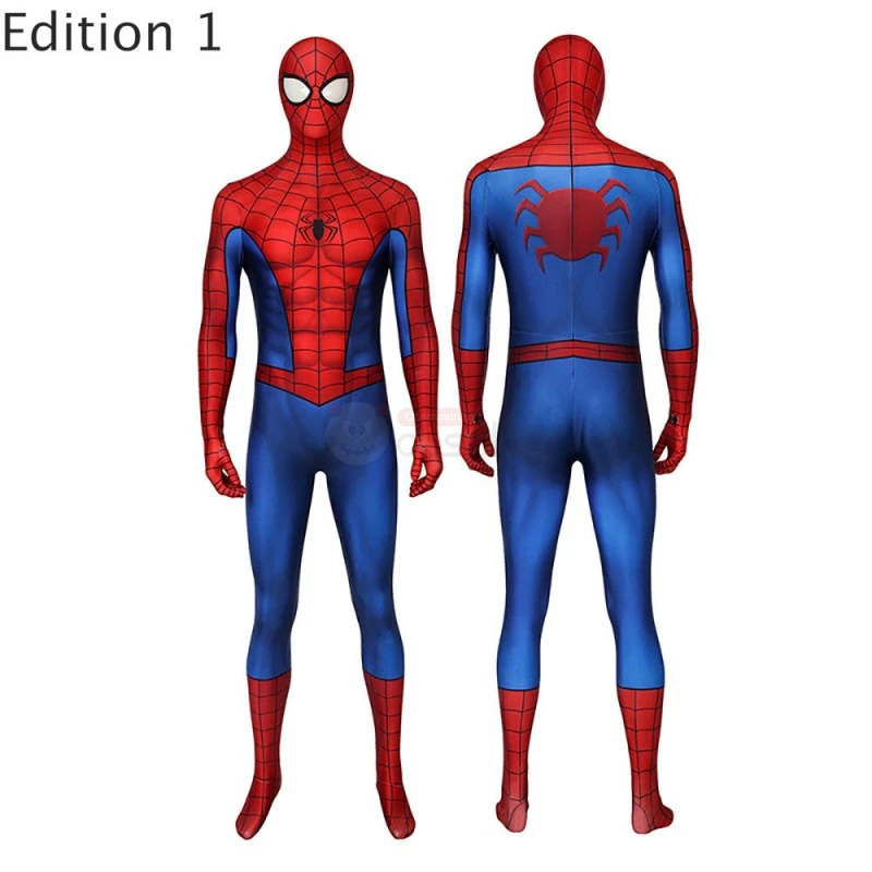 Spiderman Costumes Spider-Man PS4 Cosplay Suit 2 Spiderman Costumes Spider-Man PS4 Cosplay Suit - Image 2
