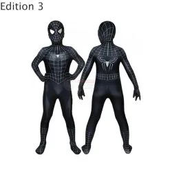 Spiderman Costumes Spider-Man 3 Venom Cosplay Suit 9 Spiderman Costumes Spider-Man 3 Venom Cosplay Suit -Cheap Ready To Ship Store J19034BB KID 1 800x800 1