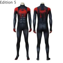 Spiderman Suit Spider-Man Miles Morales Jumpsuit Cosplay Costumes -Cheap Ready To Ship Store J4185 1 800x800 1