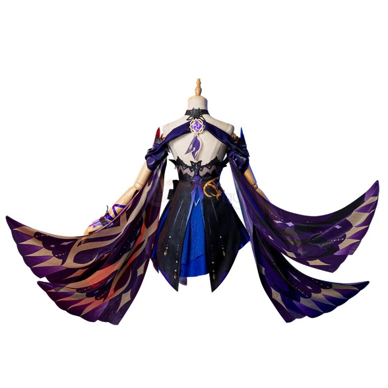 Genshin Keqing Opulent Splendor Costume Genshin Impact Cosplay Suits 2 Genshin Keqing Opulent Splendor Costume Genshin Impact Cosplay Suits - Image 2