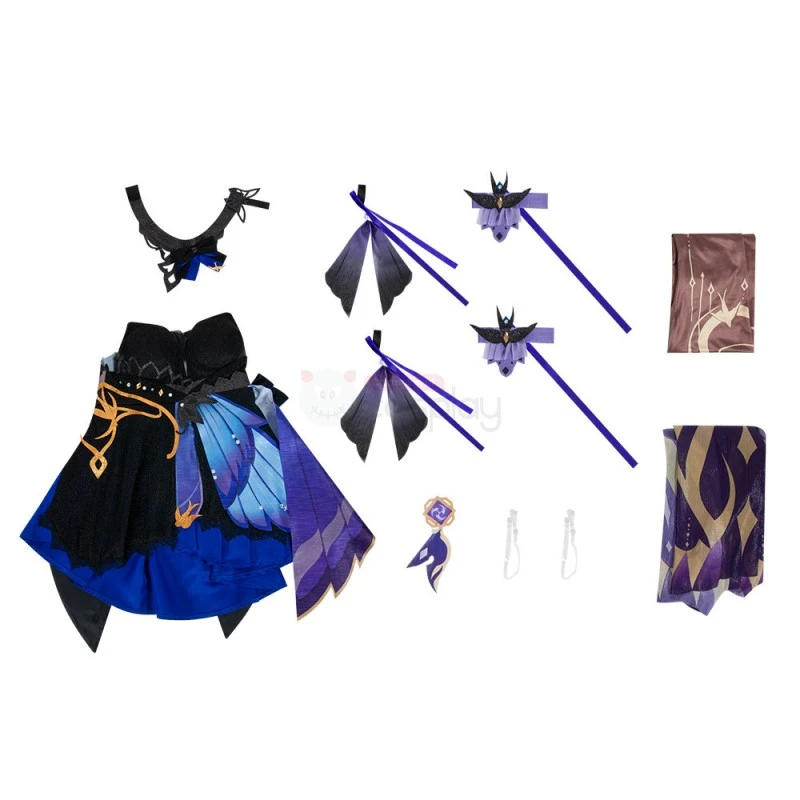Genshin Keqing Opulent Splendor Costume Genshin Impact Cosplay Suits 16 Genshin Keqing Opulent Splendor Costume Genshin Impact Cosplay Suits - Image 16